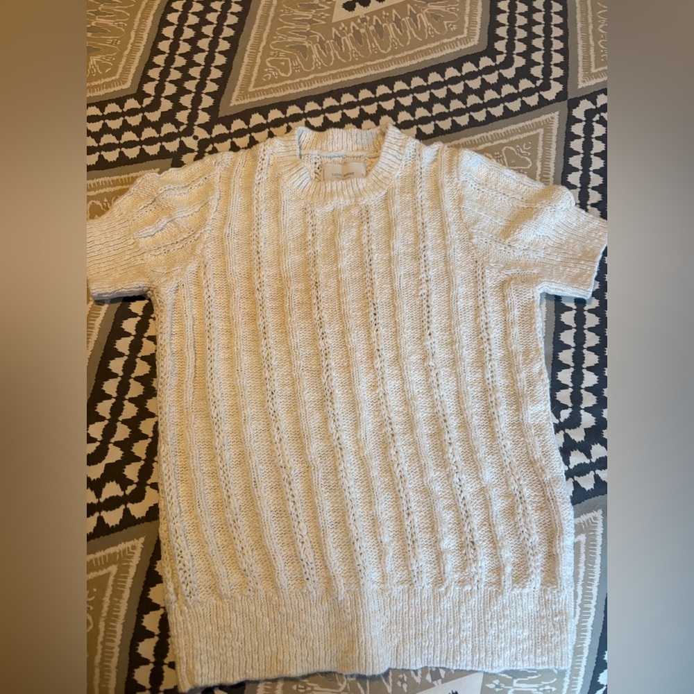 Lucky Brand Ivory Knit Sweater